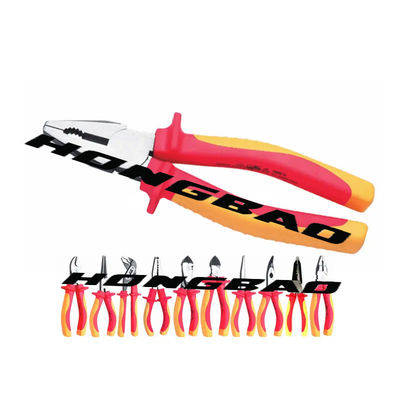 9 8インチ6の斜めの切断プライヤーのHandtoolのワイヤーカッターで200mm 1000V