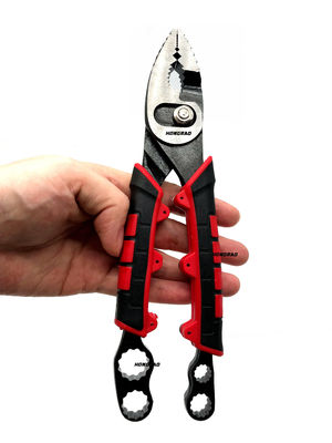 4&quot; 9-1/2 4つの1/2のインチのスリップの共同長い鼻のプライヤーの組合せのスパナー レンチの先端のハンドル