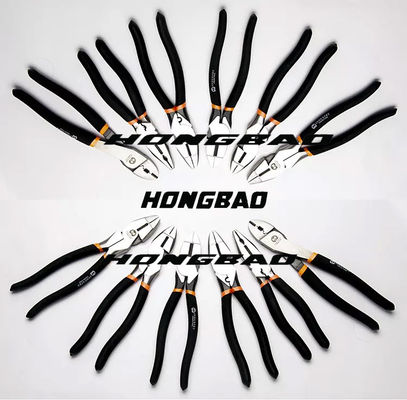 9つ4つ5つ6つのインチのラインズマンのプライヤーの多用具の頑丈なライン人の組合せのニッパーのカッター