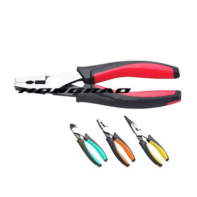 5/7&quot;の12&quot;の6インチの組合せのプライヤーは正方形のヘッド ニッパーのカッターを絶縁した