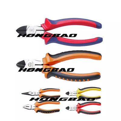 産業質等級60#Cr-Vの鋼鉄6" 7" 8"ワイヤー カッターの切断のラインズマンのプライヤー ドイツ ドイツのタイプ組合せのプライヤー