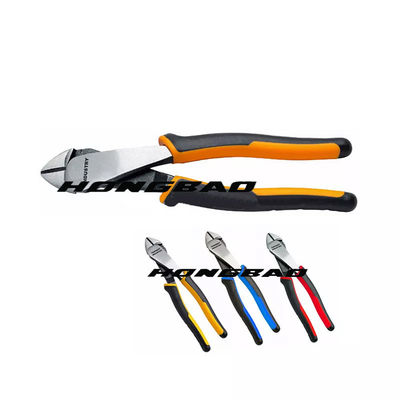 8つ10のインチの頑丈な斜めの切断プライヤーのHandtoolの脂肪質の大きい頭部Sのタイプ橋脚ボディ