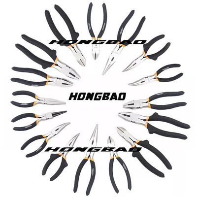 小型絶縁された組合せのプライヤーの架線工夫大きいS 12# 7" 8" 9"頑丈