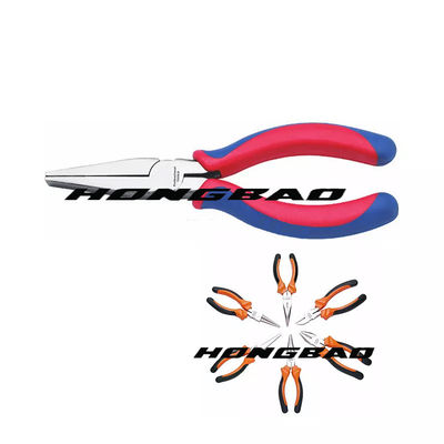 小さい標準的な絶縁された組合せのプライヤーの黄色い低下は造ったErgonomics柔らかいグリップ6" 7" 8"を