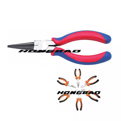 小さい標準的な絶縁された組合せのプライヤーの黄色い低下は造ったErgonomics柔らかいグリップ6" 7" 8"を