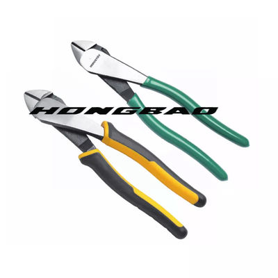 8つ10のインチの頑丈な斜めの切断プライヤーのHandtoolの脂肪質の大きい頭部Sのタイプ橋脚ボディ
