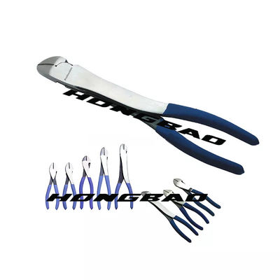 8つはケーブルのための絶縁された斜めのカッター大きい宝石類のプラスチック大きいヘッド側面の切断を制作する