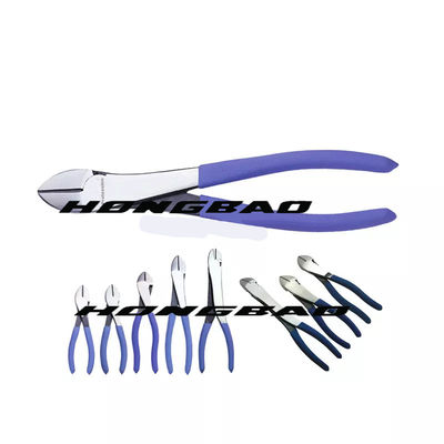 8つはケーブルのための絶縁された斜めのカッター大きい宝石類のプラスチック大きいヘッド側面の切断を制作する